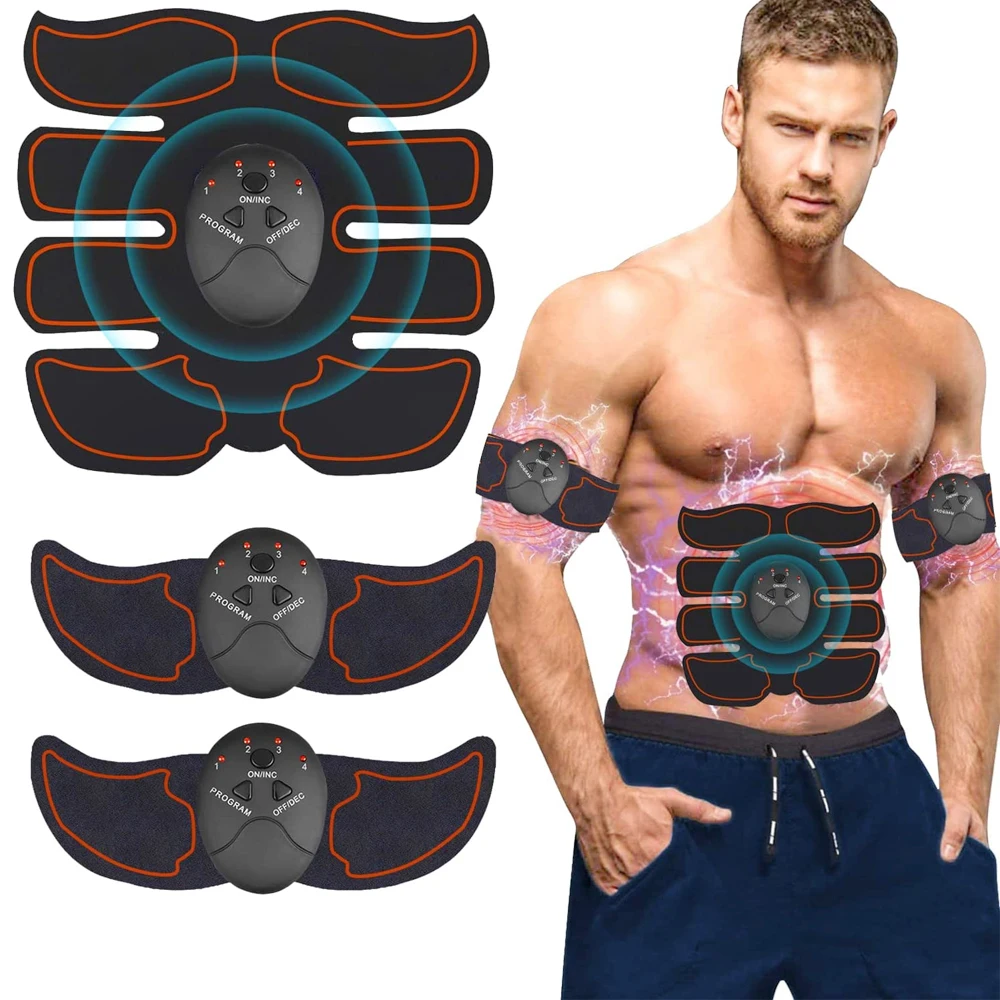 Estimulador muscular EMS inalámbrico, tóner ABS, entrenador de cadera Abdominal, pérdida de peso, Fitness, moldeador, masajeador eléctrico adelgazante corporal Estimulador muscular EMS inalámbrico, tóner ABS, entrenador de cadera Abdominal, pérdida de peso, Fitness, moldeador, masajeador eléctrico adelgazante corporal