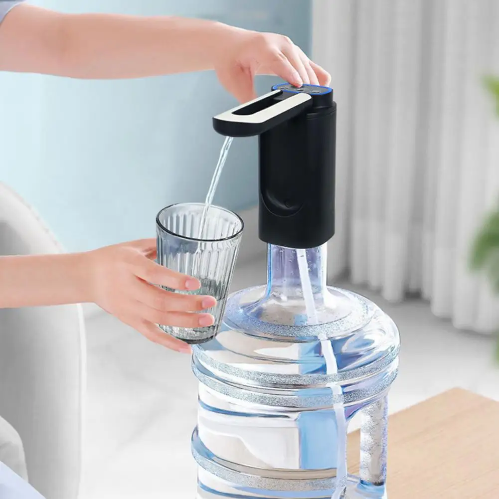 Dispensador automático de bomba de botella de agua, bomba dispensadora de agua eléctrica portátil con carga USB, uso doméstico y al aire libre para botella de 2-5 galones Dispensador automático de bomba de botella de agua, bomba dispensadora de agua eléctrica portátil con carga USB, uso doméstico y al aire libre para botella de 2-5 galones