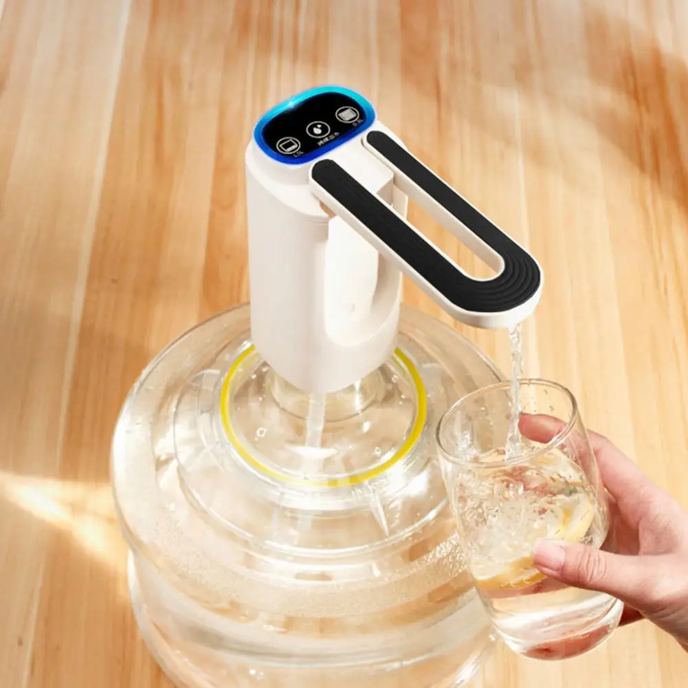 Dispensador automático de bomba de botella de agua, bomba dispensadora de agua eléctrica portátil con carga USB, uso doméstico y al aire libre para botella de 2-5 galones Dispensador automático de bomba de botella de agua, bomba dispensadora de agua eléctrica portátil con carga USB, uso doméstico y al aire libre para botella de 2-5 galones