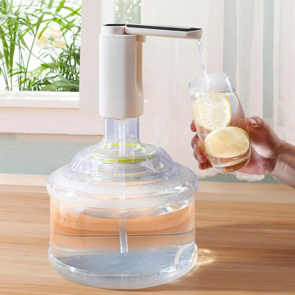 Dispensador automático de bomba de botella de agua, bomba dispensadora de agua eléctrica portátil con carga USB, uso doméstico y al aire libre para botella de 2-5 galones Dispensador automático de bomba de botella de agua, bomba dispensadora de agua eléctrica portátil con carga USB, uso doméstico y al aire libre para botella de 2-5 galones