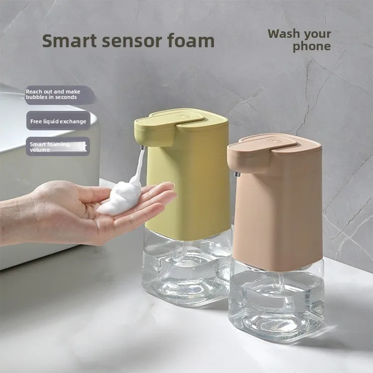 2025 nueva máquina desinfectante de manos de espuma con Sensor inteligente dispensador de jabón líquido con Sensor automático sin contacto de gran capacidad 2025 nueva máquina desinfectante de manos de espuma con Sensor inteligente dispensador de jabón líquido con Sensor automático sin contacto de gran capacidad