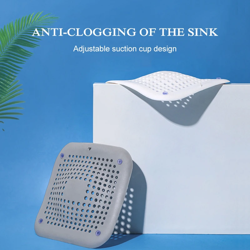 Filtro de pelo para fregadero, colador antibloqueo para bañera, ducha, tapón para drenaje de suelo, tapón desodorante de cocina de silicona, accesorios de baño Filtro de pelo para fregadero, colador antibloqueo para bañera, ducha, tapón para drenaje de suelo, tapón desodorante de cocina de silicona, accesorios de baño