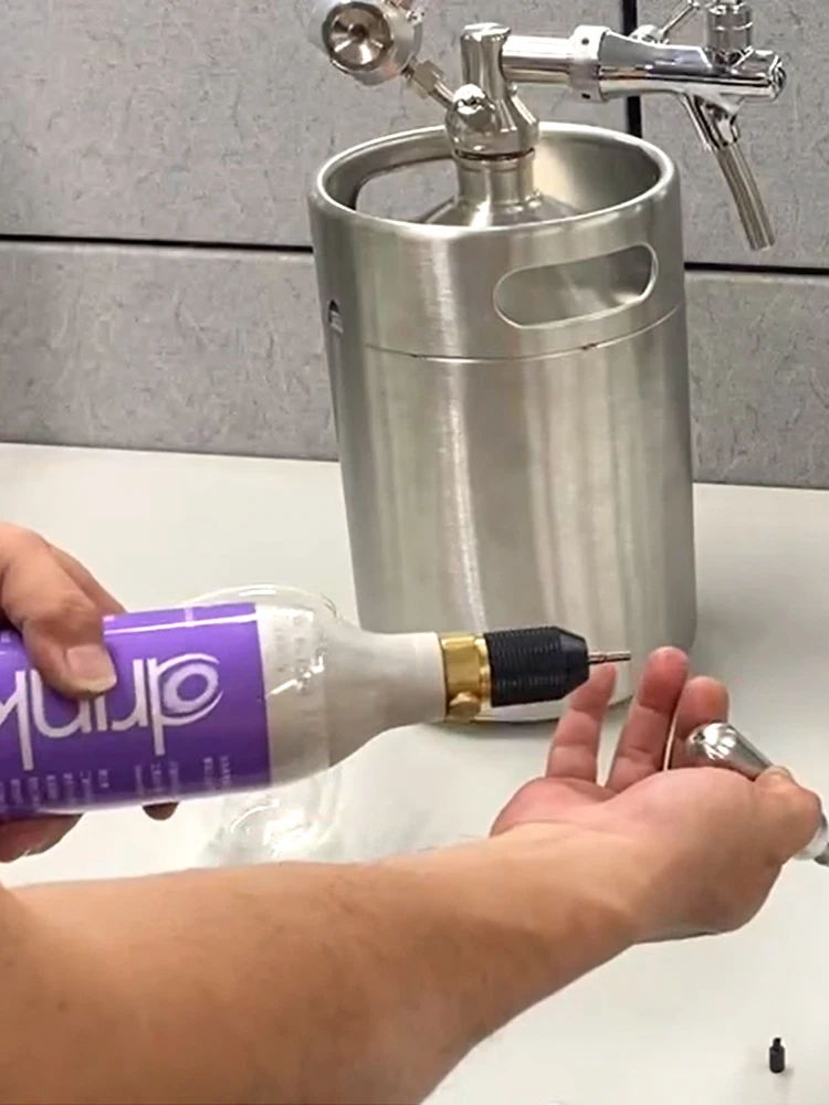 Cartucho de Co2 de acero inoxidable 304, 45g, cilindro recargable para accesorios de cocina, Bar, barril de cerveza, chaleco salvavidas de café, Airbag