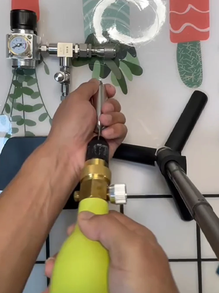 Cartucho de Co2 de acero inoxidable 304, 45g, cilindro recargable para accesorios de cocina, Bar, barril de cerveza, chaleco salvavidas de café, Airbag