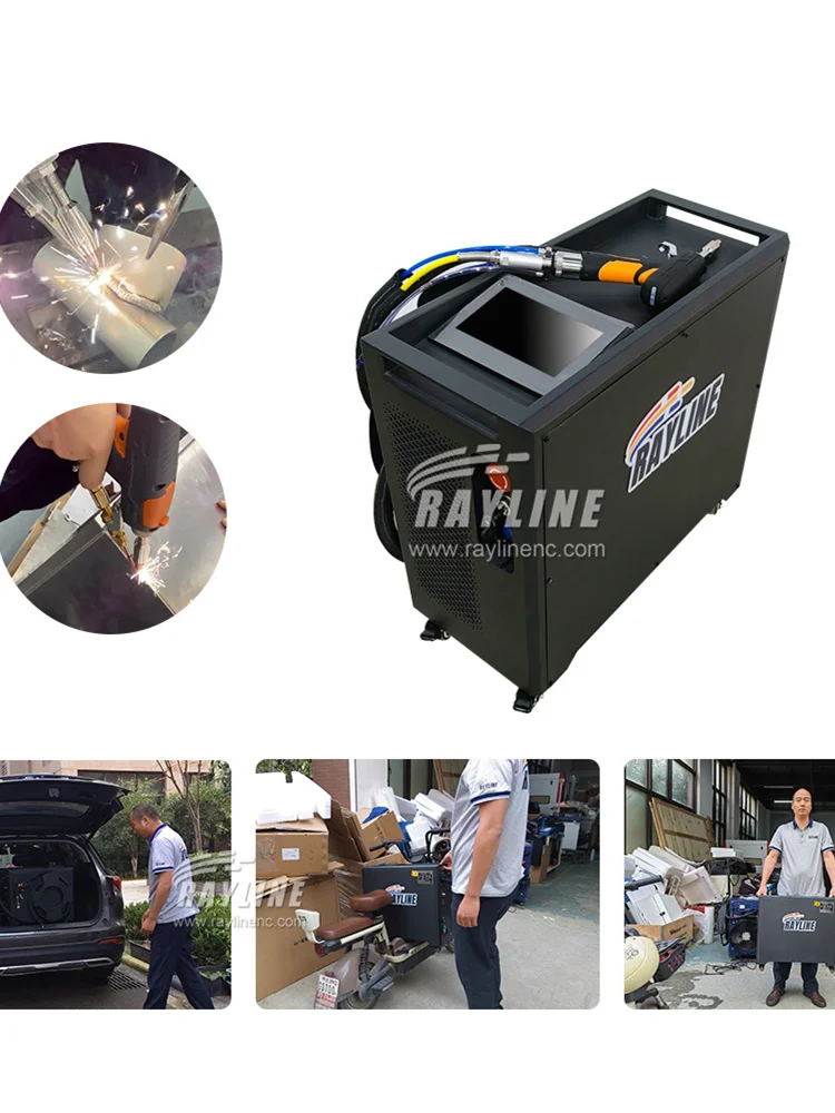 Mini máquina de soldadura láser de aire frío de 1500W, máquina portátil para soldar 3mm 5mm, acero inoxidable, aluminio y cobre Mini máquina de soldadura láser de aire frío de 1500W, máquina portátil para soldar 3mm 5mm, acero inoxidable, aluminio y cobre
