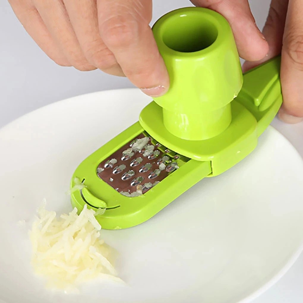 Trituradora de prensa de ajo de acero inoxidable, picadora Manual de ajo, herramienta para cortar ajo, herramientas para frutas y verduras, accesorios de cocina