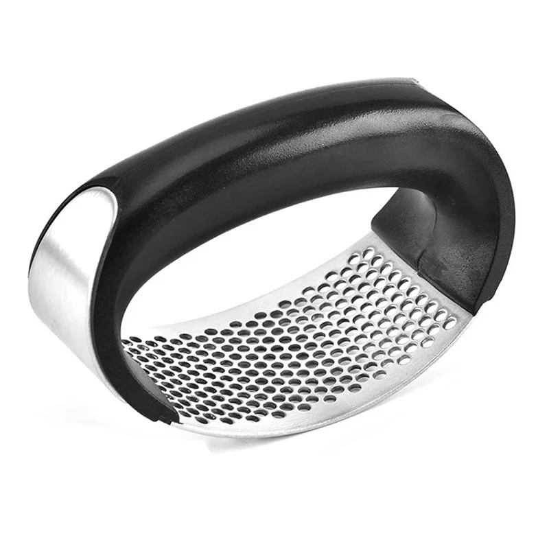 Trituradora de prensa de ajo de acero inoxidable, picadora Manual de ajo, herramienta para cortar ajo, herramientas para frutas y verduras, accesorios de cocina Trituradora de prensa de ajo de acero inoxidable, picadora Manual de ajo, herramienta para cortar ajo, herramientas para frutas y verduras, accesorios de cocina