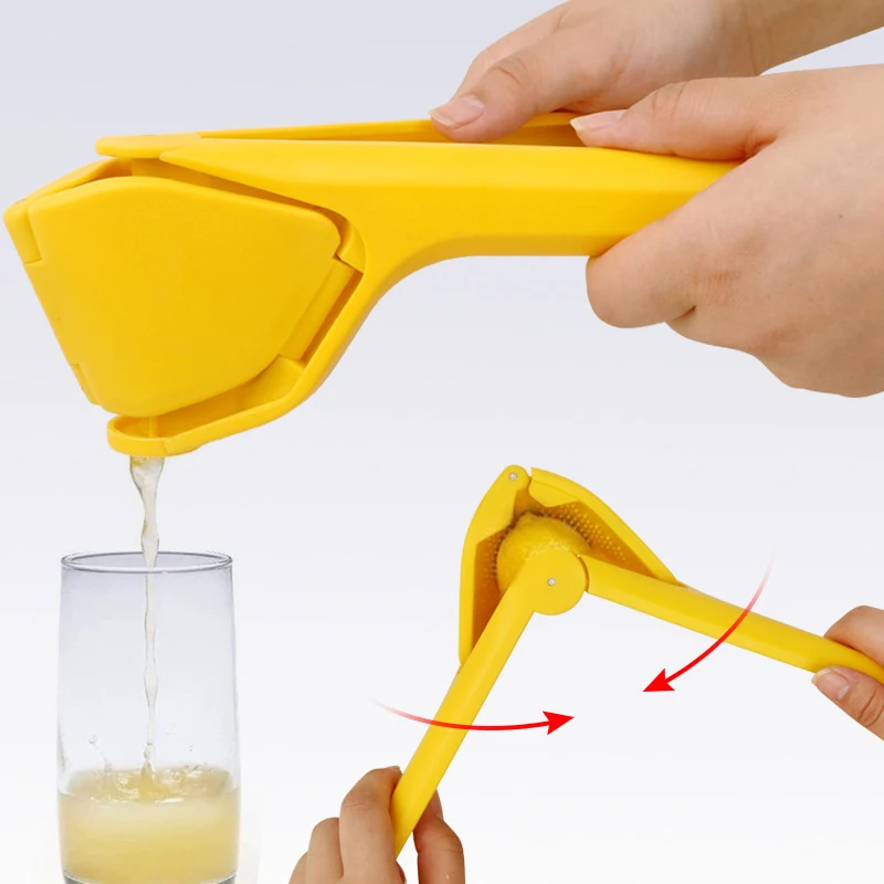 Lemon Squeezer Effortless Hand Citrus Press Food-grade Plastic Manual Juicer Squeezer For Lemon Lime Cirtus Orange