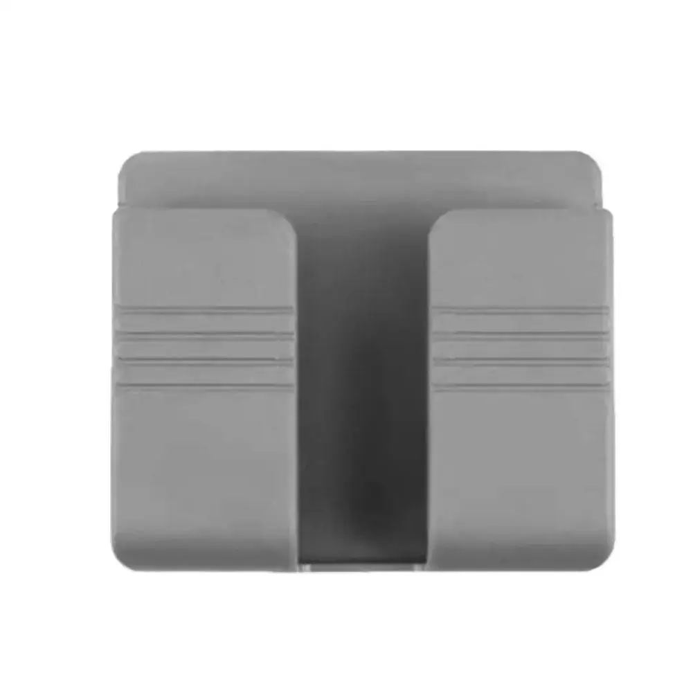 Wall Mounted Mobile Phone Charging Stand Adhesive Wall Shelf Phone TV Remote Control Organizer Kitchen Bathroom Storage Rack