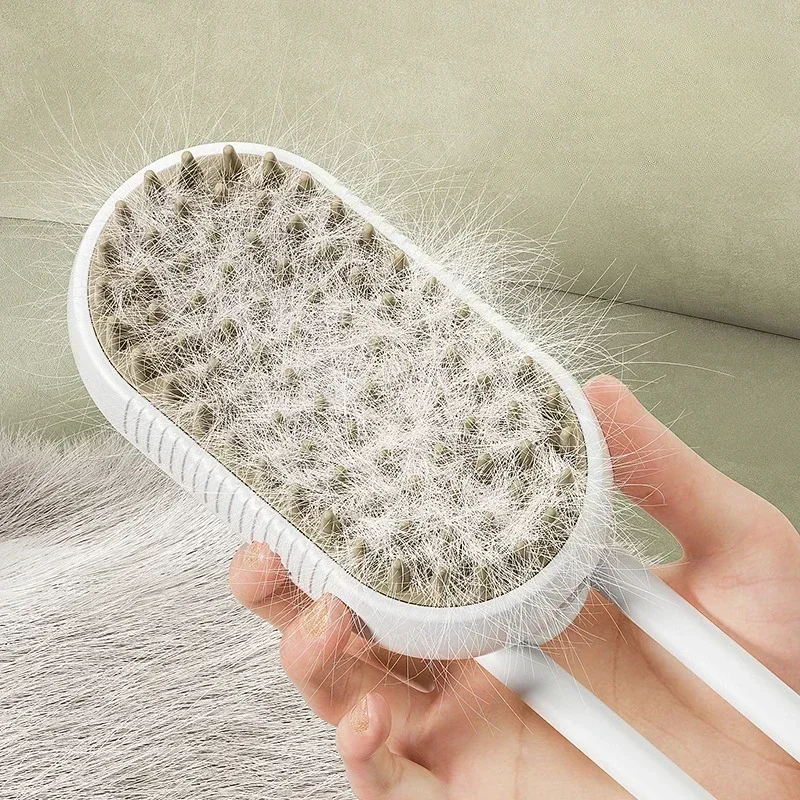 Pet Brush Set 3-in-1 Massage Dog Steamy Brush Spray Tangled and Loose Hair Removal Cat Grooming Comb Dogs Hair Remover Pet Brush Set 3-in-1 Massage Dog Steamy Brush Spray Tangled and Loose Hair Removal Cat Grooming Comb Dogs Hair Remover