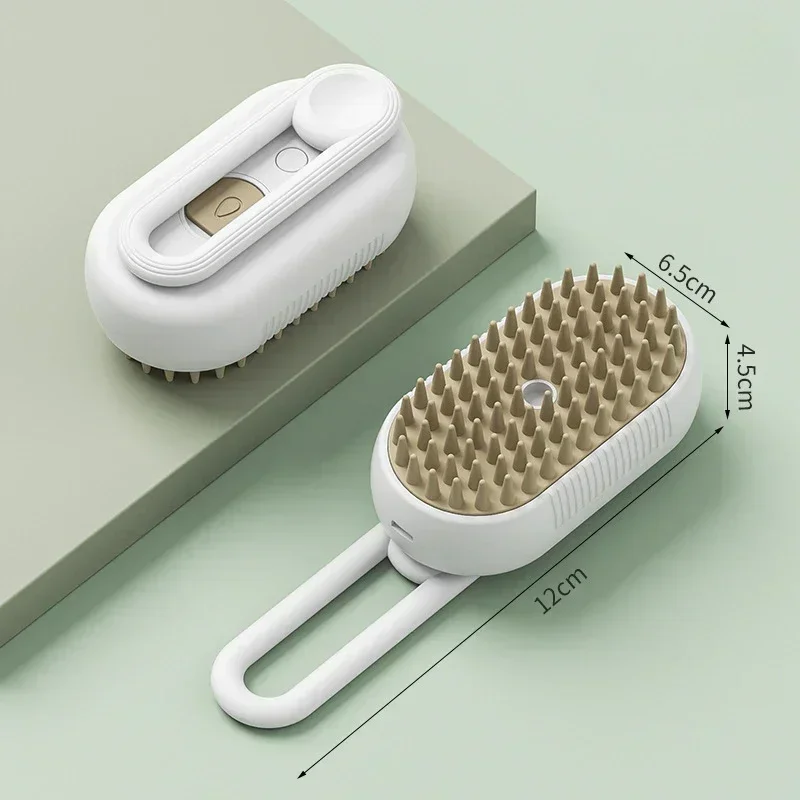 Pet Brush Set 3-in-1 Massage Dog Steamy Brush Spray Tangled and Loose Hair Removal Cat Grooming Comb Dogs Hair Remover Pet Brush Set 3-in-1 Massage Dog Steamy Brush Spray Tangled and Loose Hair Removal Cat Grooming Comb Dogs Hair Remover