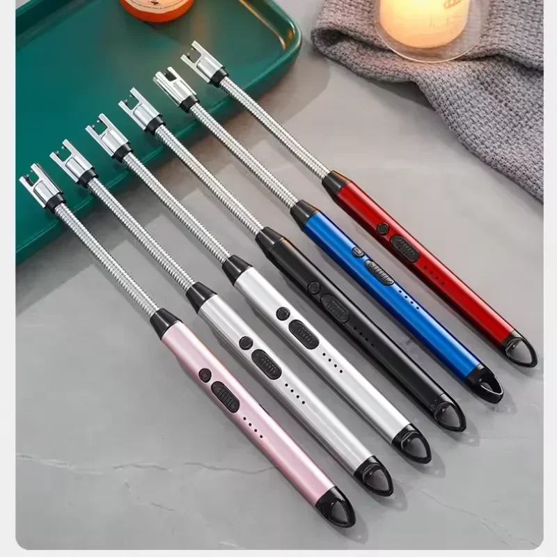 Rechargeable Kitchen Workpiece Portable Intelligent Pulse Igniter Household Long Handle Long Handle Electronic Rechargeable Kitchen Workpiece Portable Intelligent Pulse Igniter Household Long Handle Long Handle Electronic