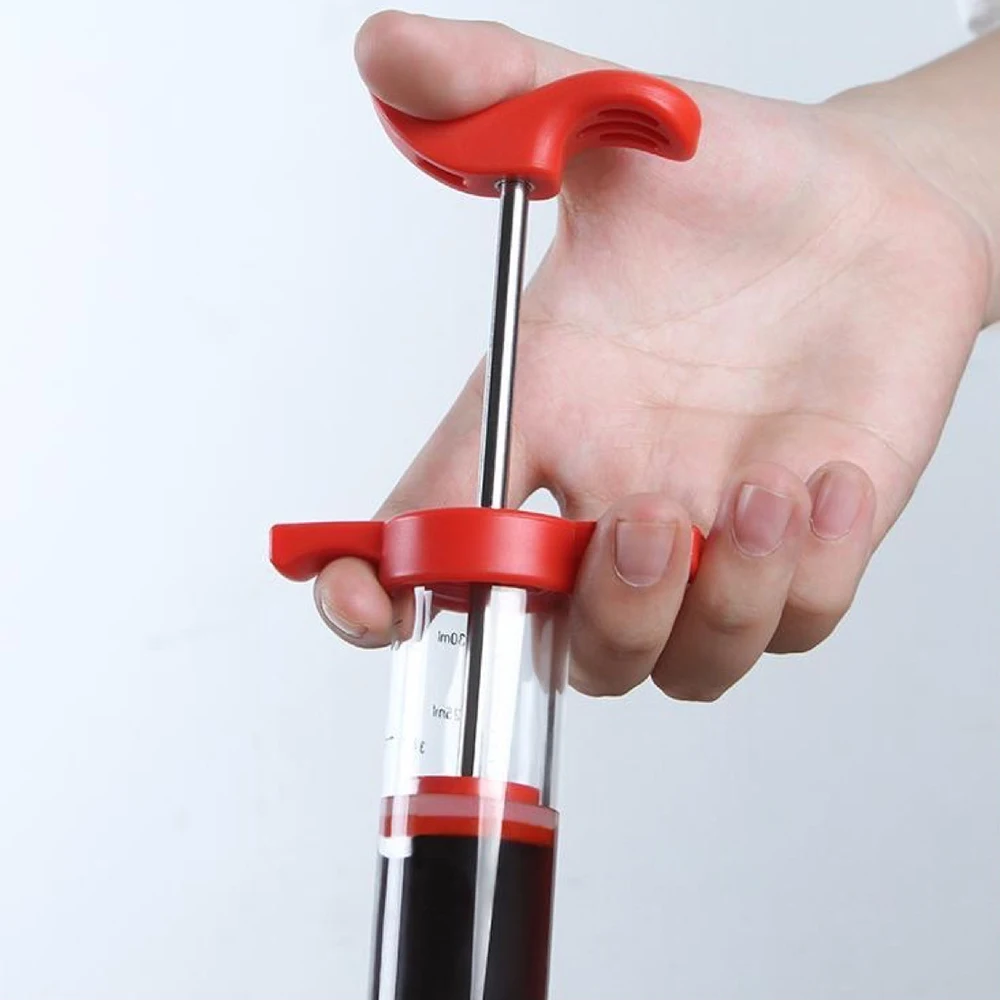Turkey Syringe Food Grade PP Stainless Steel Needles Spice Syringe Set BBQ Meat Flavor Injector Kitchen Sauce Marinade Syringe  Turkey Syringe Food Grade PP Stainless Steel Needles Spice Syringe Set BBQ Meat Flavor Injector Kitchen Sauce Marinade Syringe 