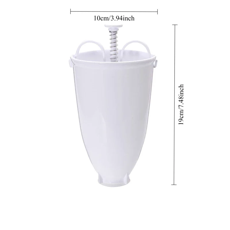 Hot Sale Donut Maker Donut Mould Easy Fast Manual Waffle Dispenser Doughnut Machine Arabic Waffle Plastic Lightweight Deep Fry